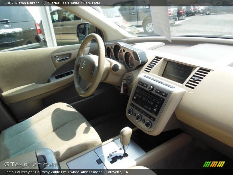 Glacier Pearl White / Cafe Latte 2007 Nissan Murano SL