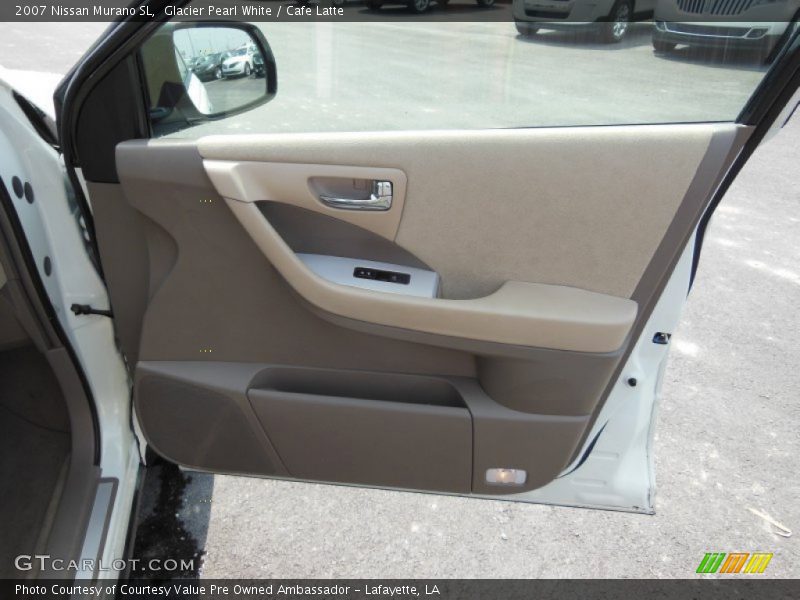 Glacier Pearl White / Cafe Latte 2007 Nissan Murano SL