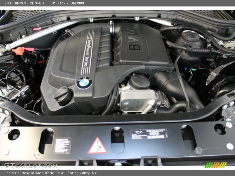  2013 X3 xDrive 35i Engine - 3.0 Liter TwinPower-Turbocharged DOHC 24-Valve VVT Inline 6 Cylinder