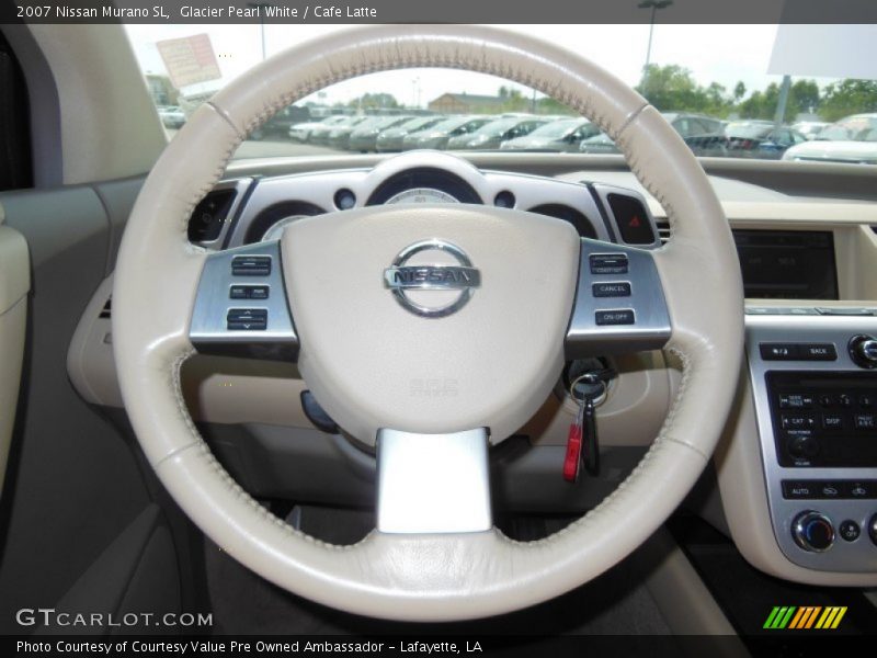 Glacier Pearl White / Cafe Latte 2007 Nissan Murano SL