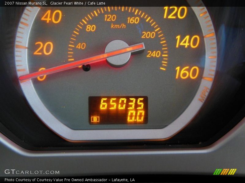 Glacier Pearl White / Cafe Latte 2007 Nissan Murano SL