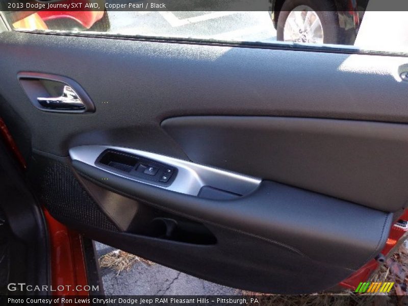 Copper Pearl / Black 2013 Dodge Journey SXT AWD