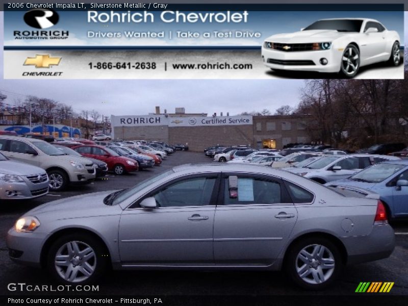 Silverstone Metallic / Gray 2006 Chevrolet Impala LT