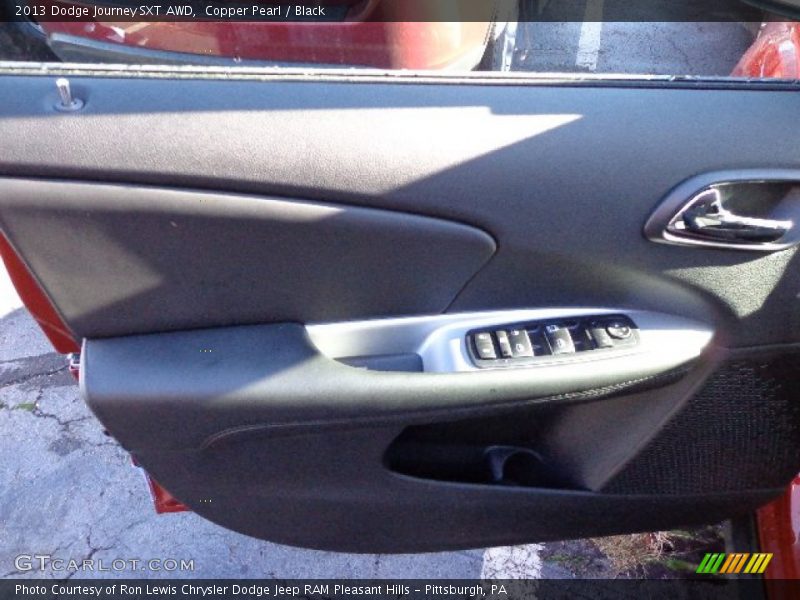 Copper Pearl / Black 2013 Dodge Journey SXT AWD
