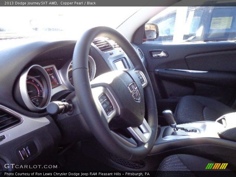 Copper Pearl / Black 2013 Dodge Journey SXT AWD
