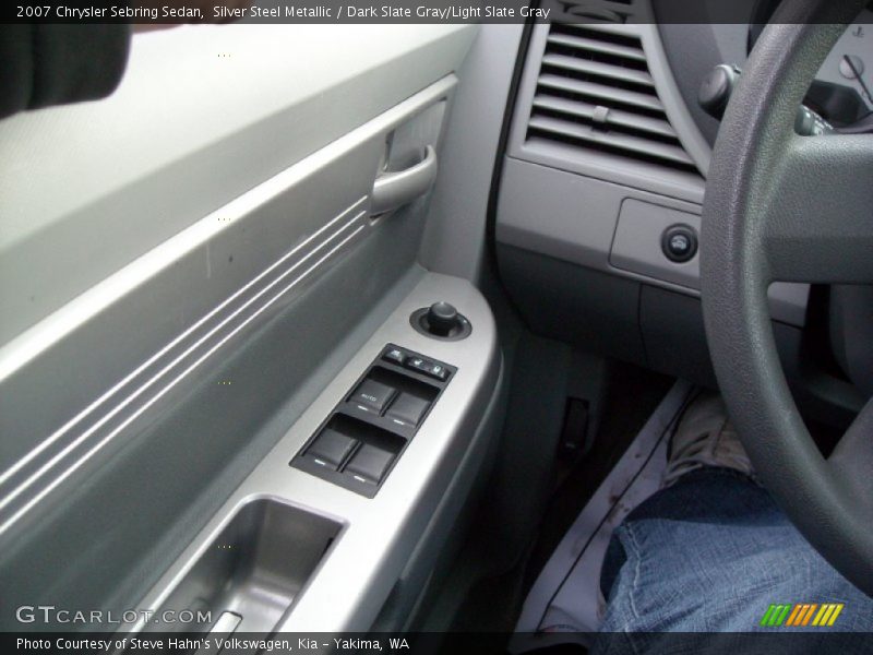 Silver Steel Metallic / Dark Slate Gray/Light Slate Gray 2007 Chrysler Sebring Sedan