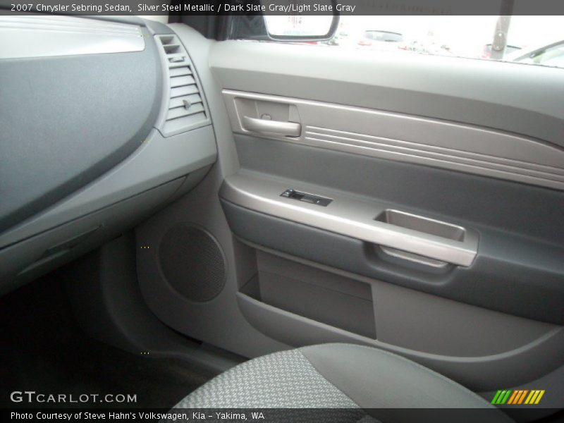 Silver Steel Metallic / Dark Slate Gray/Light Slate Gray 2007 Chrysler Sebring Sedan