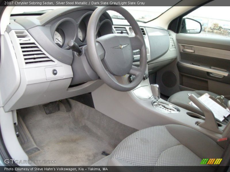  2007 Sebring Sedan Dark Slate Gray/Light Slate Gray Interior