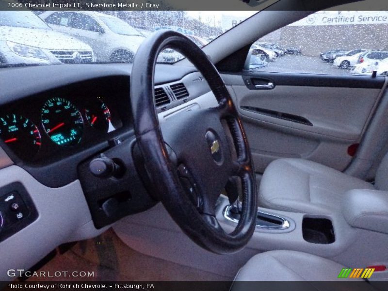 Silverstone Metallic / Gray 2006 Chevrolet Impala LT