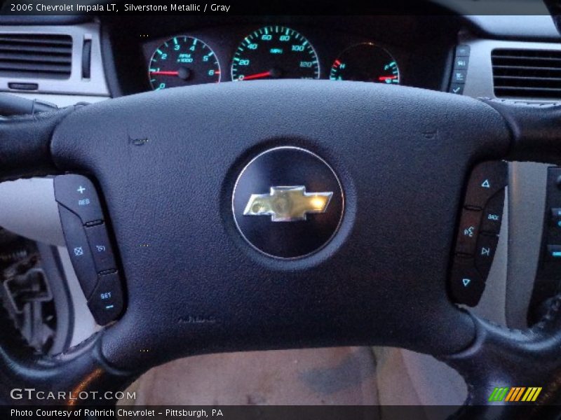 Silverstone Metallic / Gray 2006 Chevrolet Impala LT