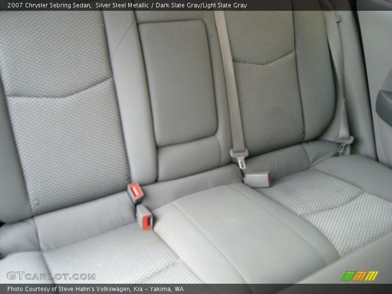 Silver Steel Metallic / Dark Slate Gray/Light Slate Gray 2007 Chrysler Sebring Sedan