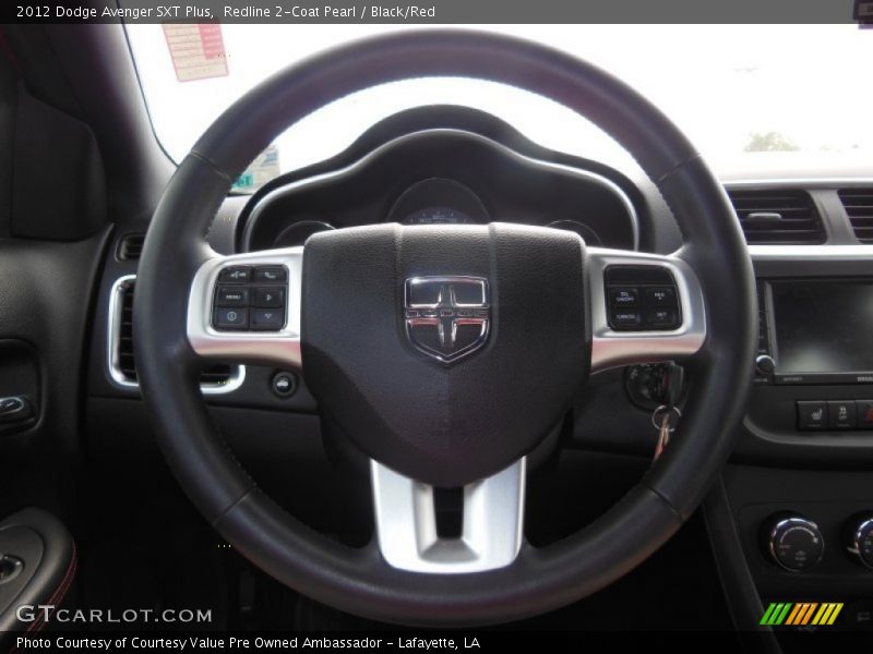 Redline 2-Coat Pearl / Black/Red 2012 Dodge Avenger SXT Plus
