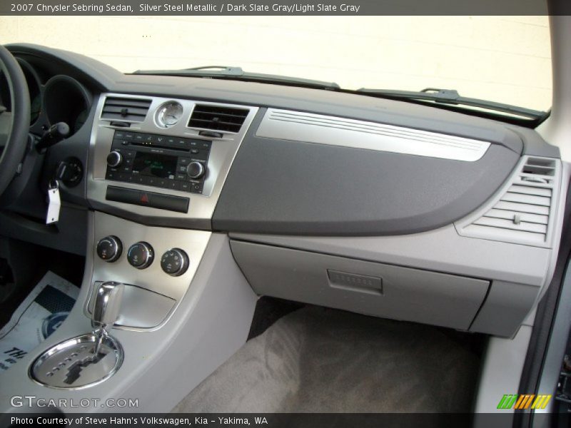 Silver Steel Metallic / Dark Slate Gray/Light Slate Gray 2007 Chrysler Sebring Sedan