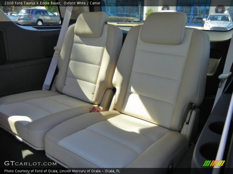 Oxford White / Camel 2008 Ford Taurus X Eddie Bauer