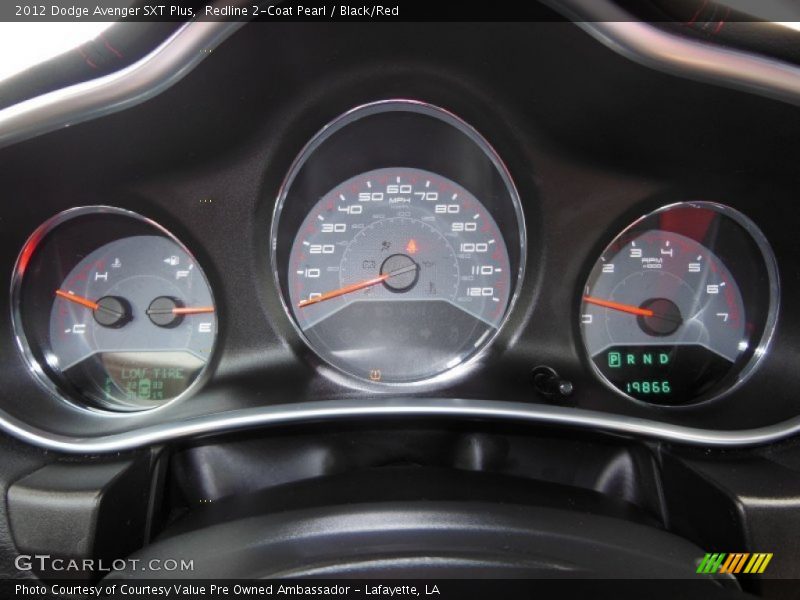 Redline 2-Coat Pearl / Black/Red 2012 Dodge Avenger SXT Plus