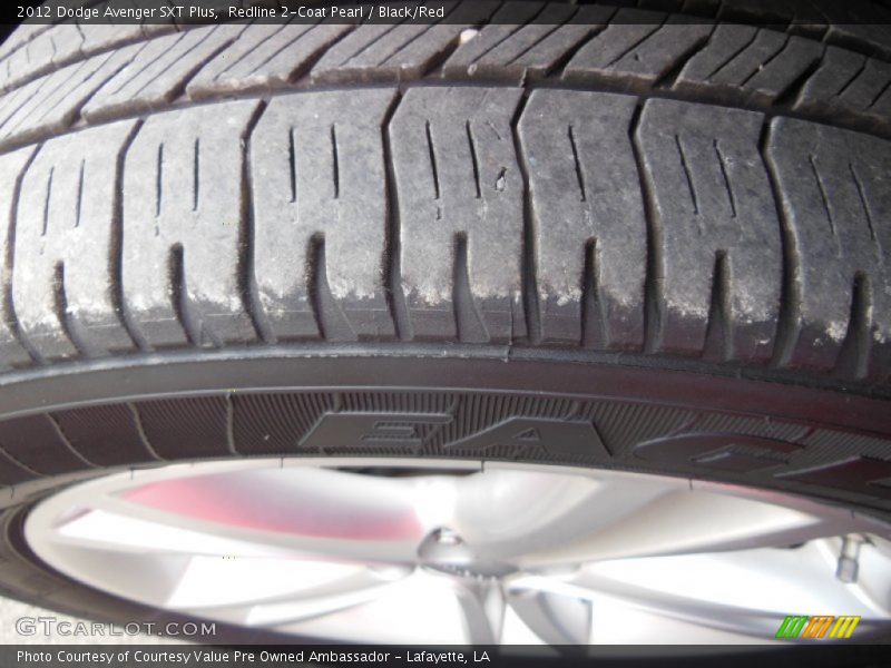 Redline 2-Coat Pearl / Black/Red 2012 Dodge Avenger SXT Plus
