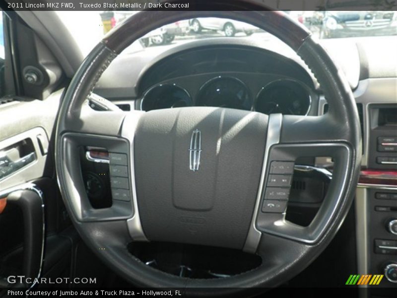 Tuxedo Black Metallic / Dark Charcoal 2011 Lincoln MKZ FWD
