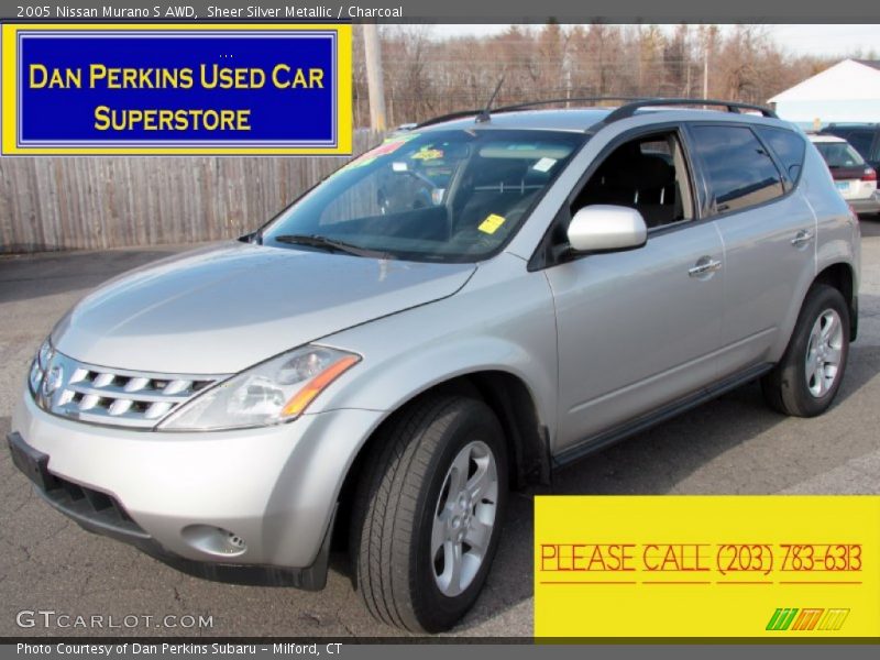 Sheer Silver Metallic / Charcoal 2005 Nissan Murano S AWD