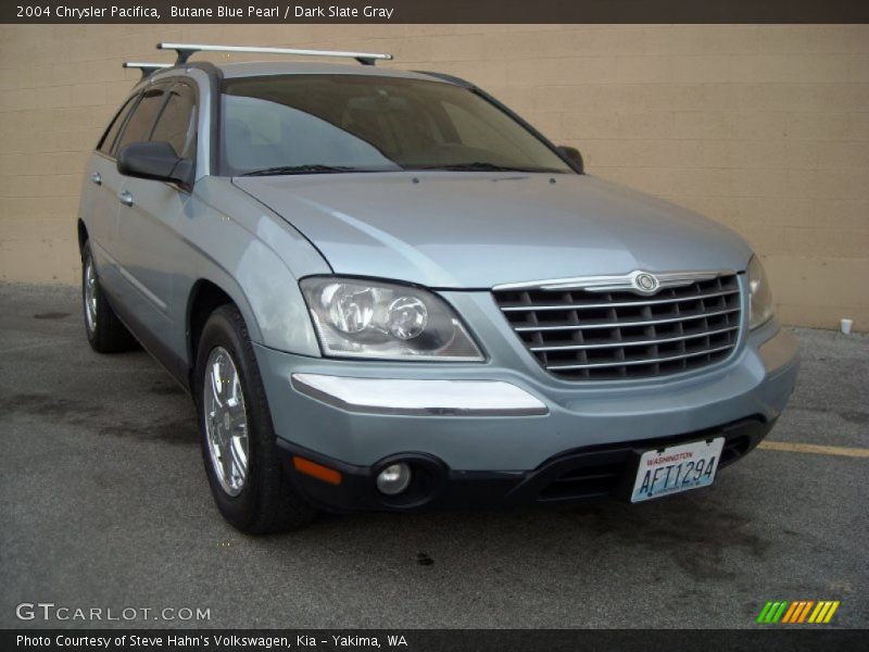 Butane Blue Pearl / Dark Slate Gray 2004 Chrysler Pacifica