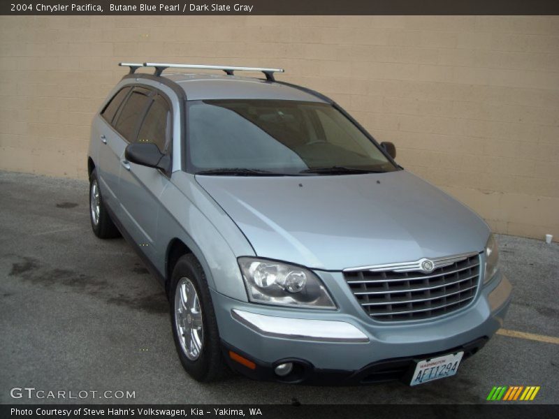 Butane Blue Pearl / Dark Slate Gray 2004 Chrysler Pacifica