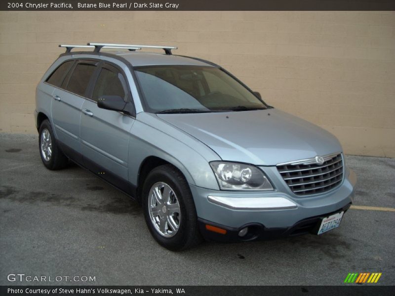 Butane Blue Pearl / Dark Slate Gray 2004 Chrysler Pacifica
