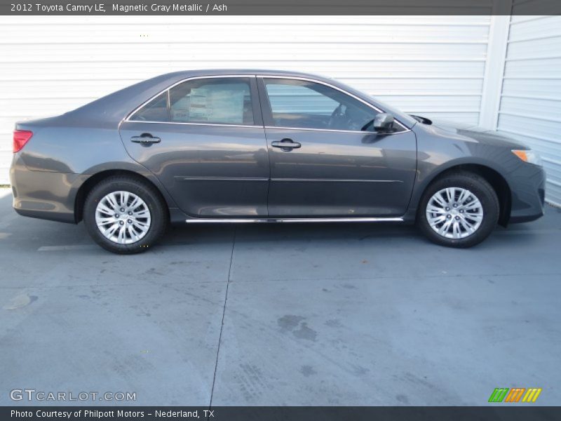 Magnetic Gray Metallic / Ash 2012 Toyota Camry LE