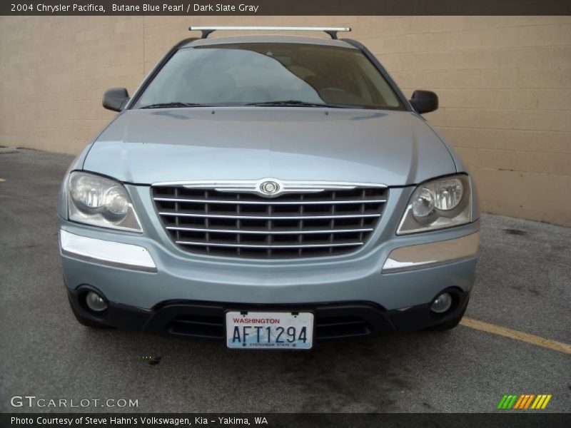 Butane Blue Pearl / Dark Slate Gray 2004 Chrysler Pacifica