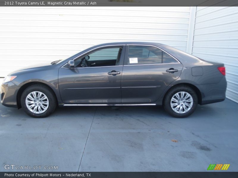 Magnetic Gray Metallic / Ash 2012 Toyota Camry LE