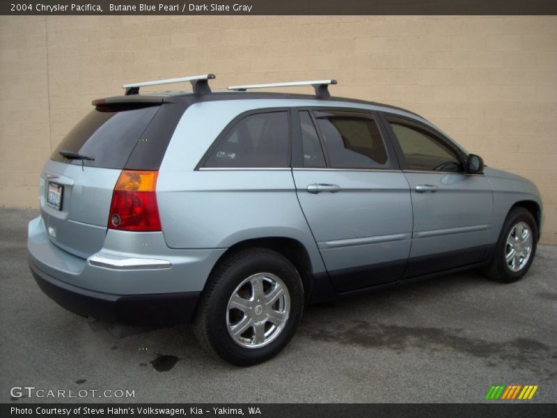 Butane Blue Pearl / Dark Slate Gray 2004 Chrysler Pacifica