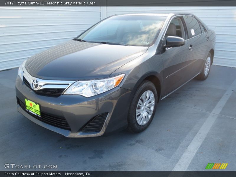 Magnetic Gray Metallic / Ash 2012 Toyota Camry LE