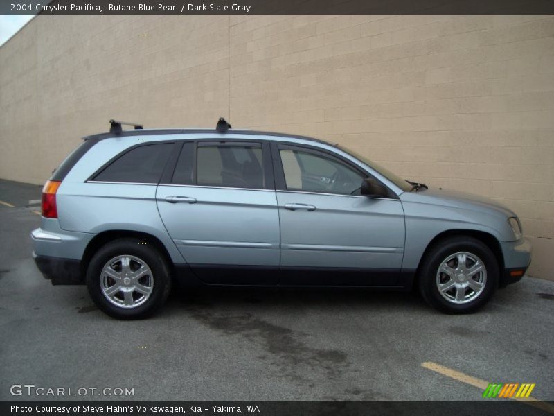 Butane Blue Pearl / Dark Slate Gray 2004 Chrysler Pacifica