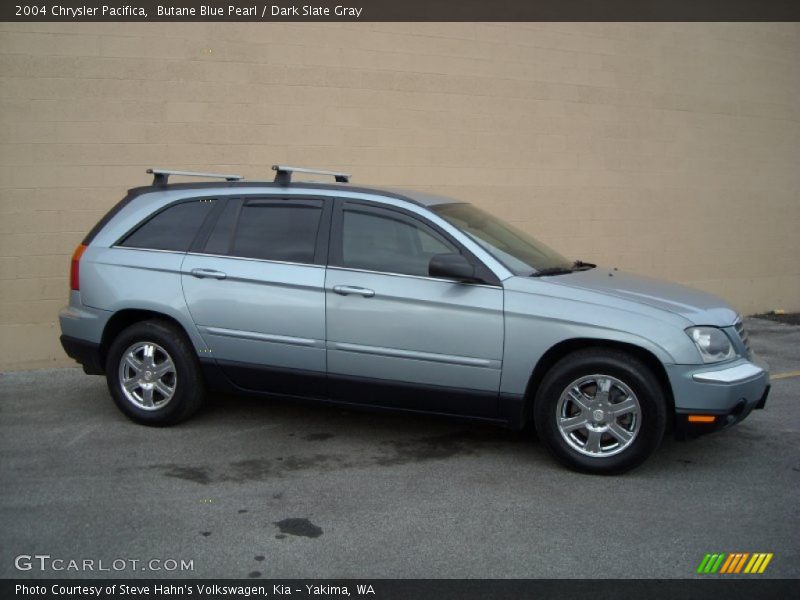 Butane Blue Pearl / Dark Slate Gray 2004 Chrysler Pacifica