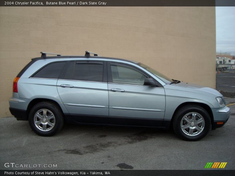 Butane Blue Pearl / Dark Slate Gray 2004 Chrysler Pacifica