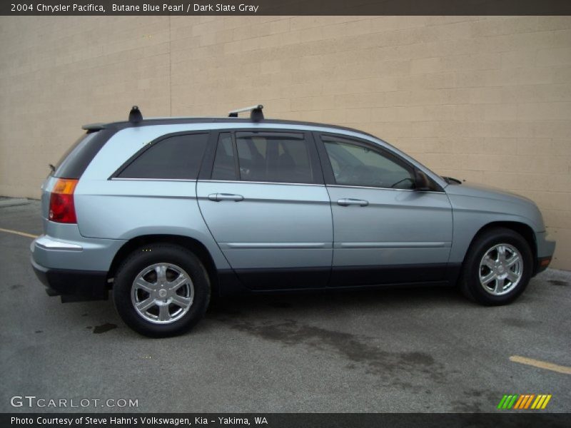 Butane Blue Pearl / Dark Slate Gray 2004 Chrysler Pacifica