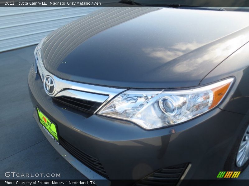 Magnetic Gray Metallic / Ash 2012 Toyota Camry LE