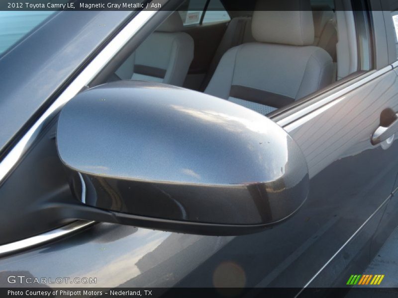 Magnetic Gray Metallic / Ash 2012 Toyota Camry LE