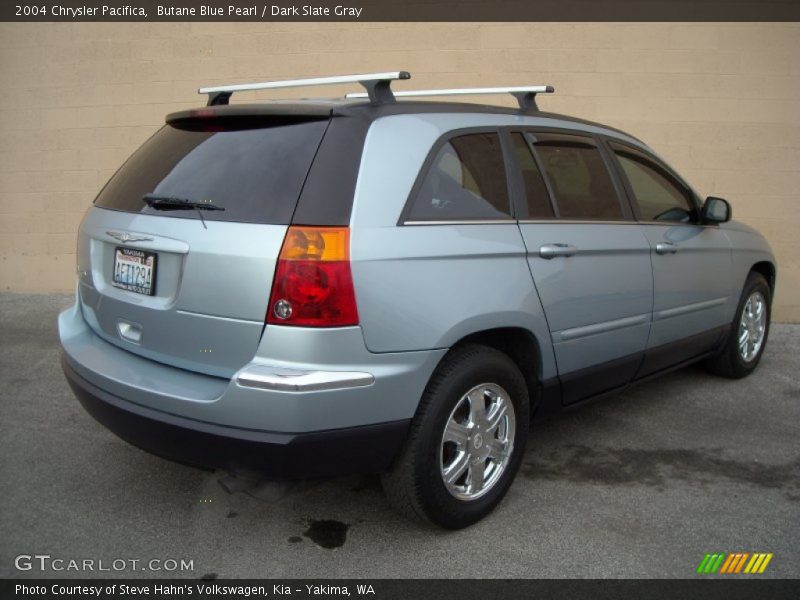 Butane Blue Pearl / Dark Slate Gray 2004 Chrysler Pacifica