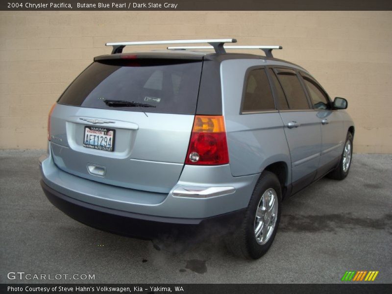 Butane Blue Pearl / Dark Slate Gray 2004 Chrysler Pacifica