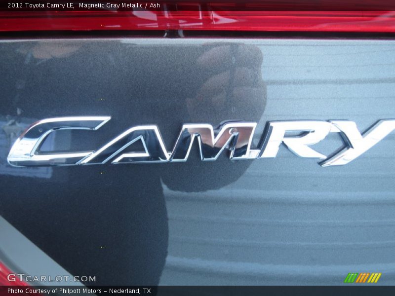 Magnetic Gray Metallic / Ash 2012 Toyota Camry LE