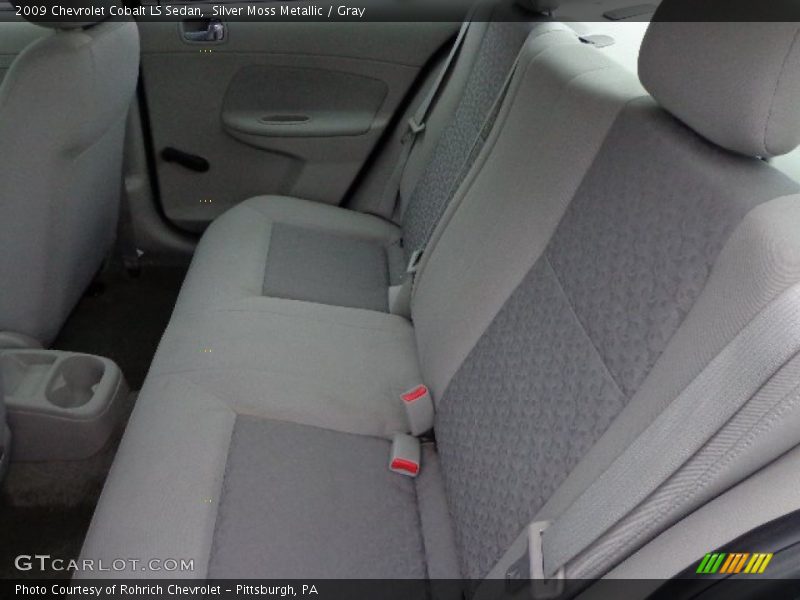 Silver Moss Metallic / Gray 2009 Chevrolet Cobalt LS Sedan