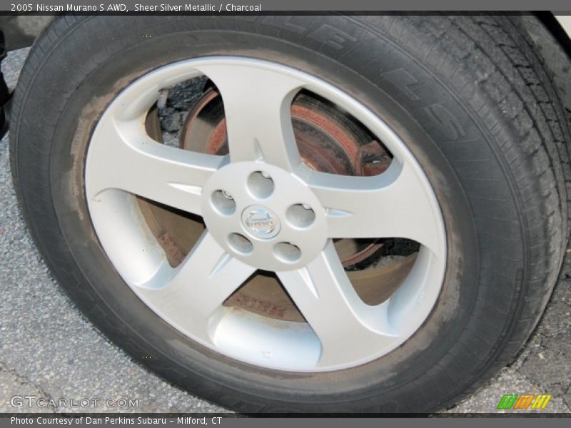 Sheer Silver Metallic / Charcoal 2005 Nissan Murano S AWD