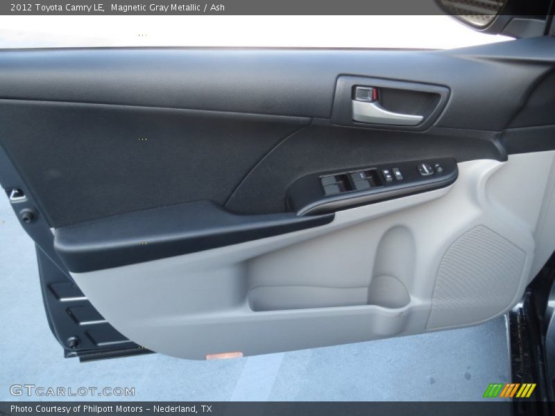 Magnetic Gray Metallic / Ash 2012 Toyota Camry LE