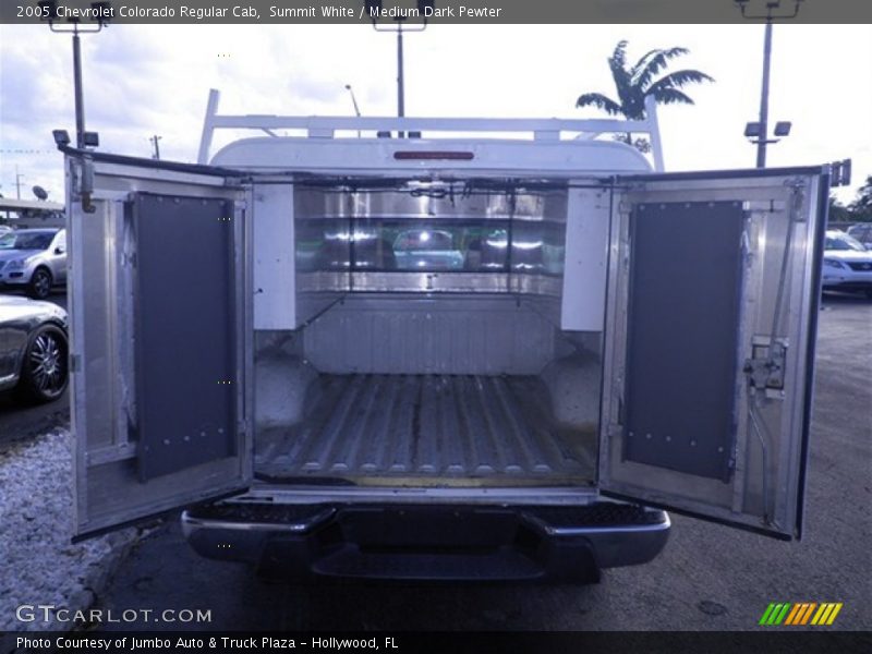 Summit White / Medium Dark Pewter 2005 Chevrolet Colorado Regular Cab