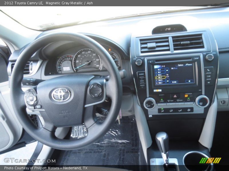 Magnetic Gray Metallic / Ash 2012 Toyota Camry LE