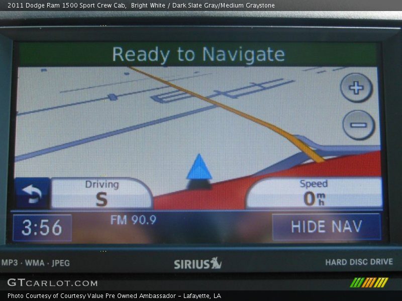 Bright White / Dark Slate Gray/Medium Graystone 2011 Dodge Ram 1500 Sport Crew Cab