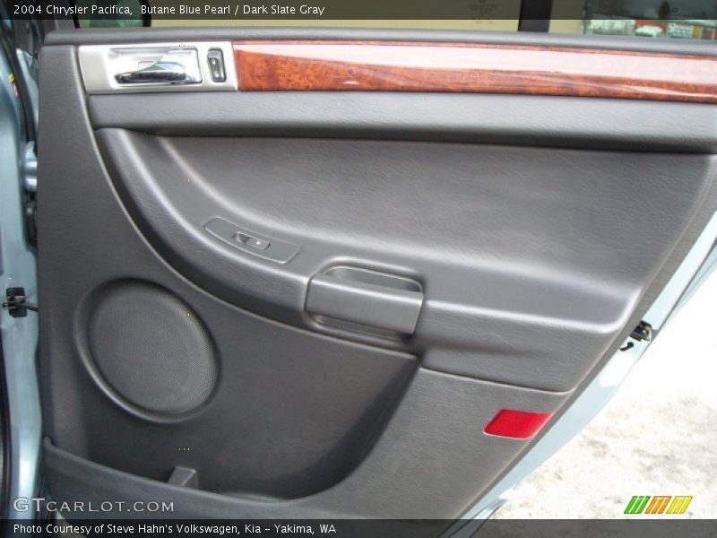 Butane Blue Pearl / Dark Slate Gray 2004 Chrysler Pacifica