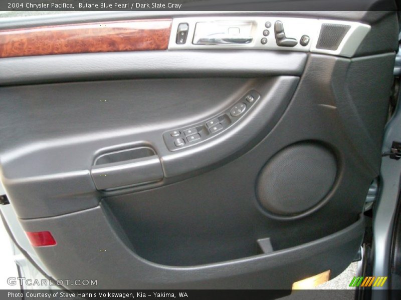 Butane Blue Pearl / Dark Slate Gray 2004 Chrysler Pacifica