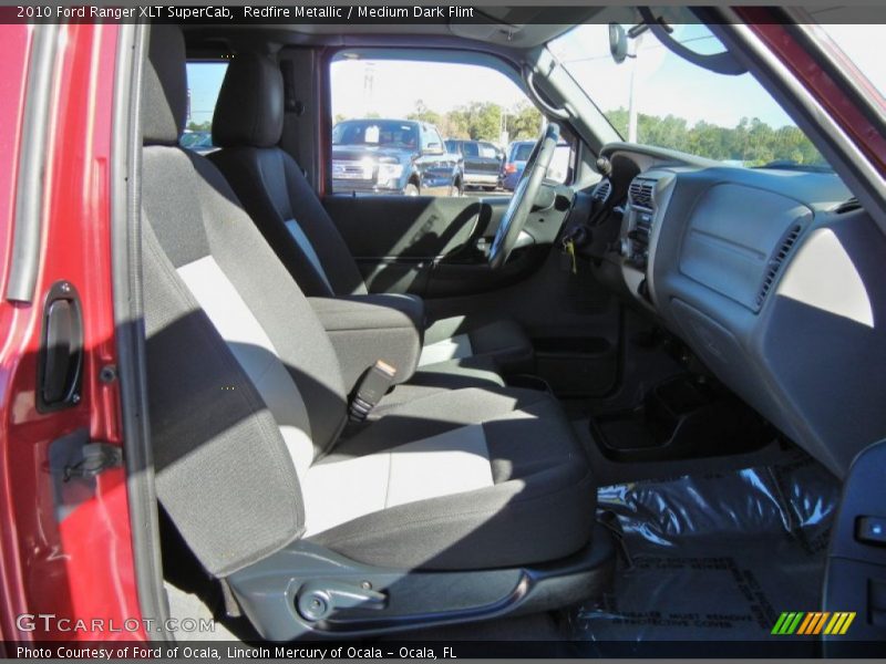Redfire Metallic / Medium Dark Flint 2010 Ford Ranger XLT SuperCab