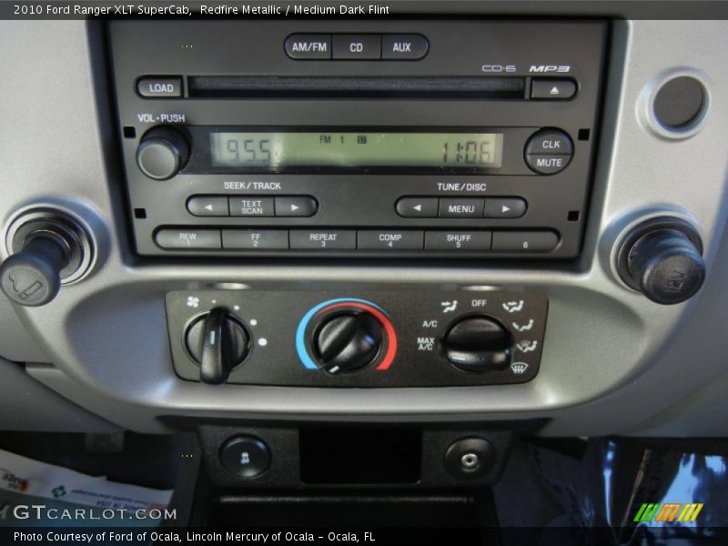 Redfire Metallic / Medium Dark Flint 2010 Ford Ranger XLT SuperCab