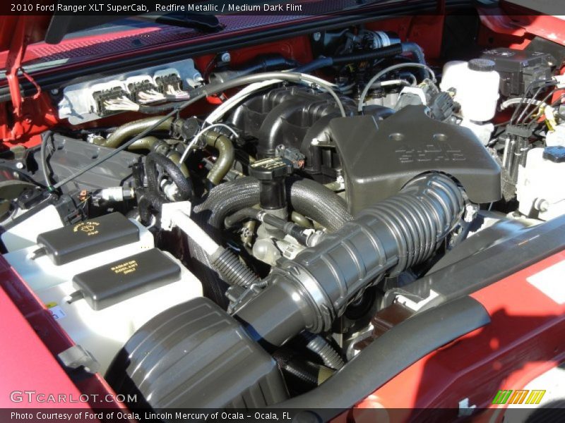 Redfire Metallic / Medium Dark Flint 2010 Ford Ranger XLT SuperCab